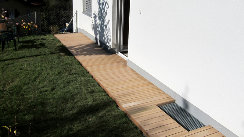 Terrasse en bois composite